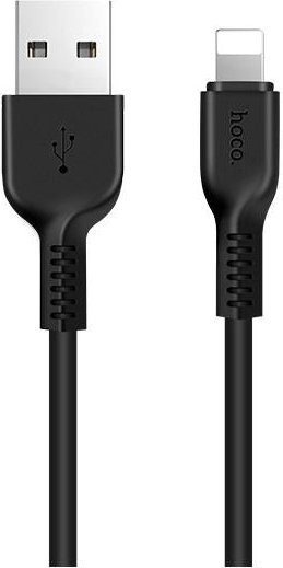 HOCO Flash X20 USB-A auf Lightning Daten- und Ladekabel, 18W, Schwarz, 1m - Bild 1