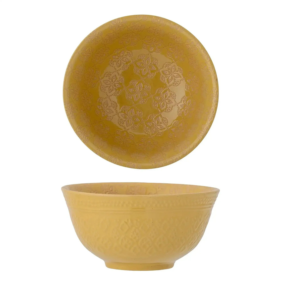 Bloomingville Keramikschale Marsala Gelb Durchmesser: 15 cm - Bild 1