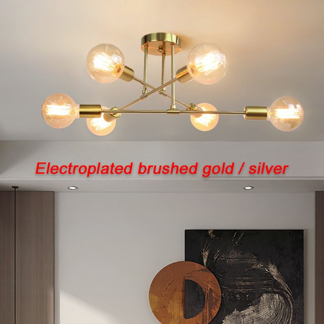 PARKSON Nordic Pendelleuchte in Schwarzgold – Moderne minimalistische Deckenleuchte für Wohnzimmer und Schlafzimmer - Bild 1