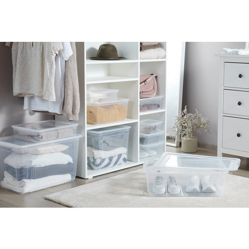 Keeeper Aufbewahrungsbox Bea transparent B/H/L: 33,5 x 18 x 39 cm - Bild 3