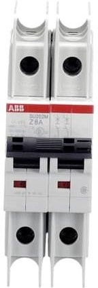 ABB SU202M-Z8 Leitungsschutzschalter 8A 440V grau - Bild 1