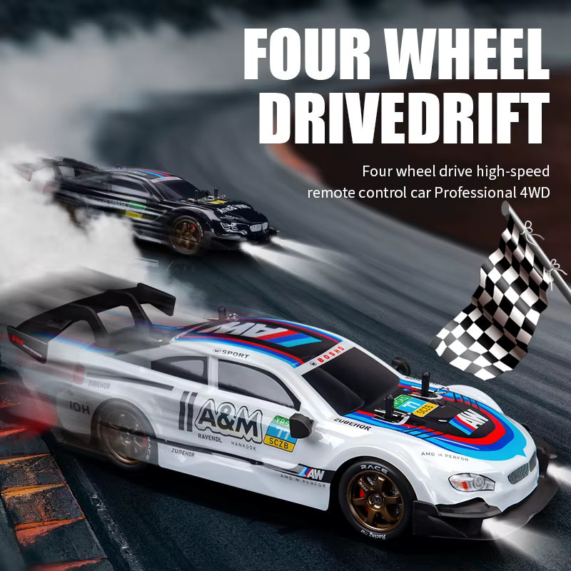 JJRC GTR RC Fernbedienungsauto, Allradantrieb-Drift, Hochgeschwindigkeits-Rennspielauto - Bild 2