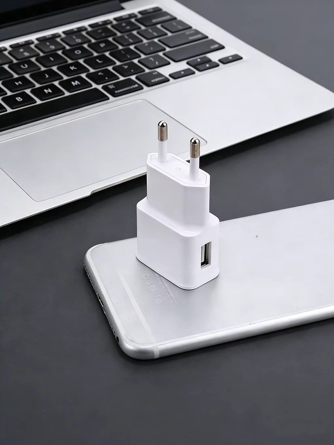 CUIDONG USB AC-Adapter 5V 2A Stromwandler von 220V AC zu 5V DC in Weiß - Bild 4
