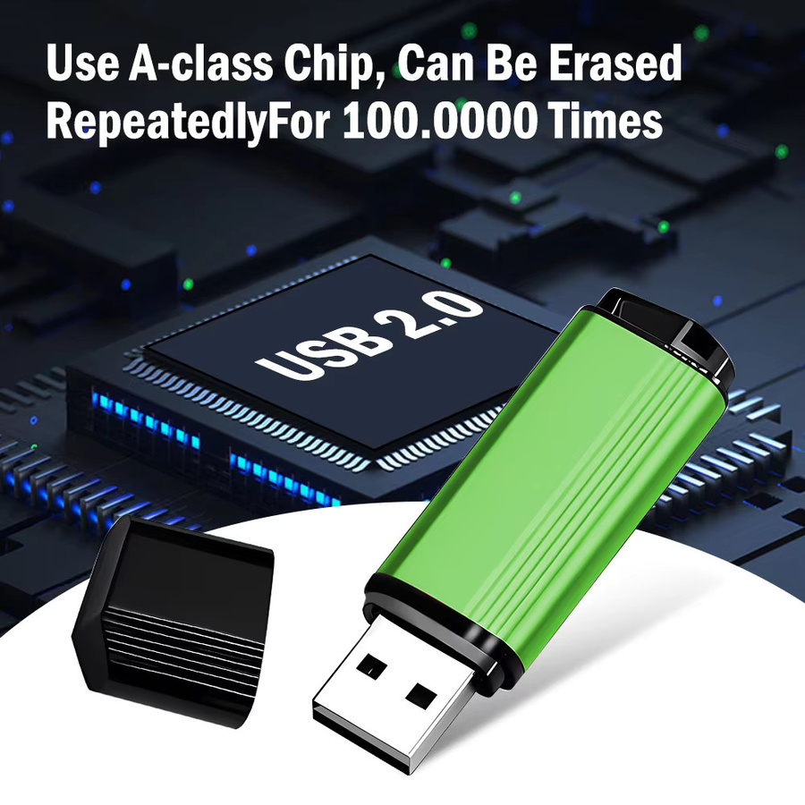 Fivestarsbuy USB 2.0 Flash-Laufwerk Speicherstick in Rot für Smartphone und PC - Bild 3