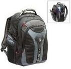 Wenger Pegasus Notebook Rucksack für Laptops bis 17,3 Zoll, Grau/Schwarz, 23 l, B: 34 cm, T: 23 cm, H: 47 cm - Bild 3