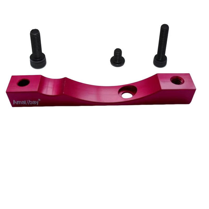 Zoom Xtech Bremse HB100 Adapter Kit für Xiaomi M365, Pro 1S und Pro 2 Elektroroller aus Aluminiumlegierung in Rot - Bild 2