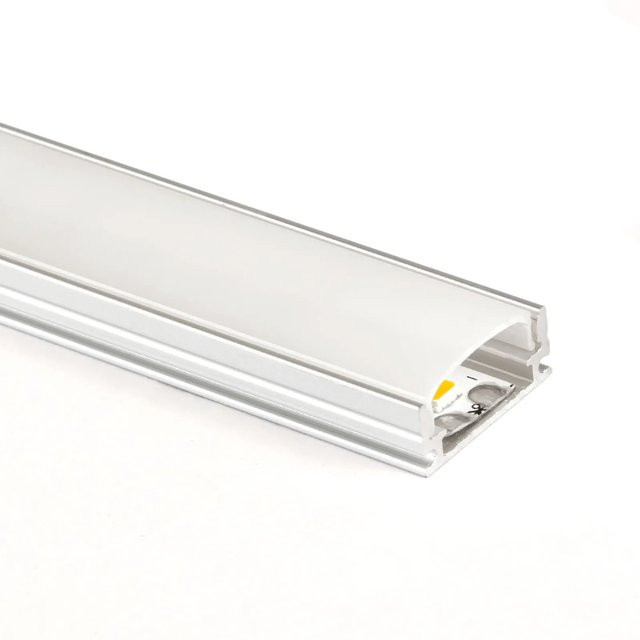 Orion Lightstyle Aluminium Aufbau Profil 1040 für LED Streifen in Weiß, 1 m - Bild 1