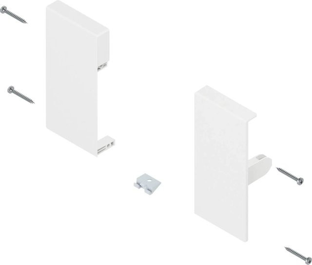 Blum Fronthalter Tandembox antaro ZIF.71K0 aus Kunststoff in Seidenweiß - Bild 1