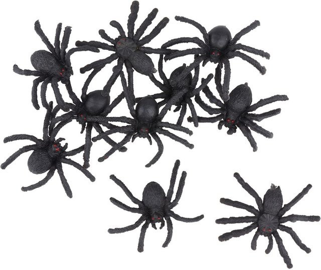 Halloween Spinne aus Kunststoff von Creativ Company in Schwarz - Bild 1