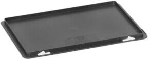 Fetra Deckel für Kunststoffkasten, Schwarz, Breite: 40 cm, Tiefe: 30 cm - Bild 1