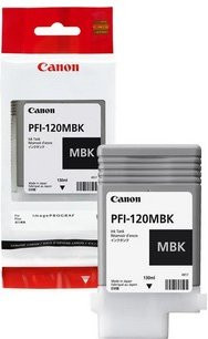 Canon PFI-120 Tintenpatrone Originalzubehör Schwarz Matt - Bild 1