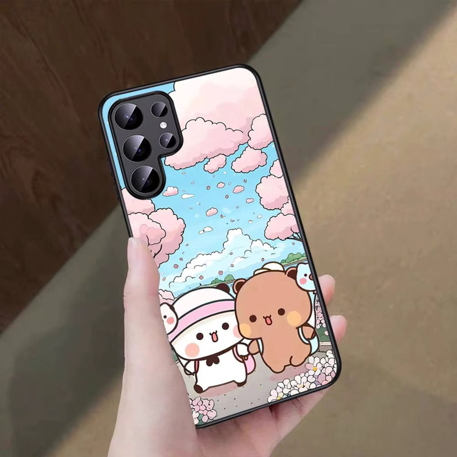 Süße Bu Bu Handyhülle für Samsung Galaxy S24 FE, S25 Ultra, S22 Ultra 5G und weitere Modelle, Multicolour - Bild 2