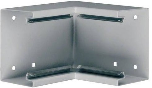 Hager BRS651004VERZ Inneneck in Silber, Breite: 100 mm, Tiefe: 68 mm - Bild 1