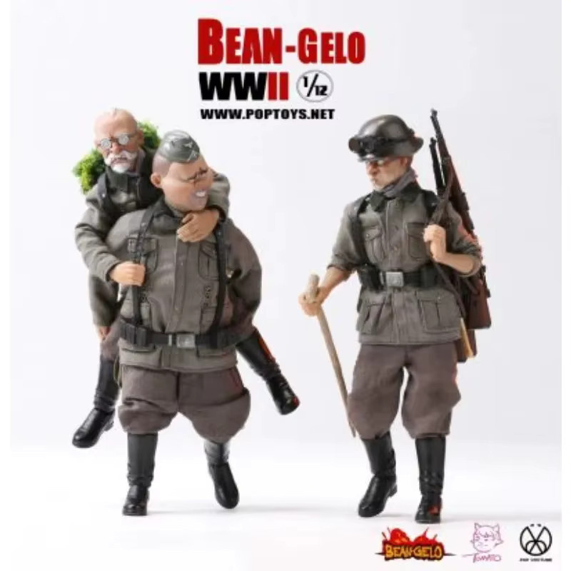 POPTOYS Big Head Soldier Series Encounters in The Jungle, Actionfigur - Bild 3