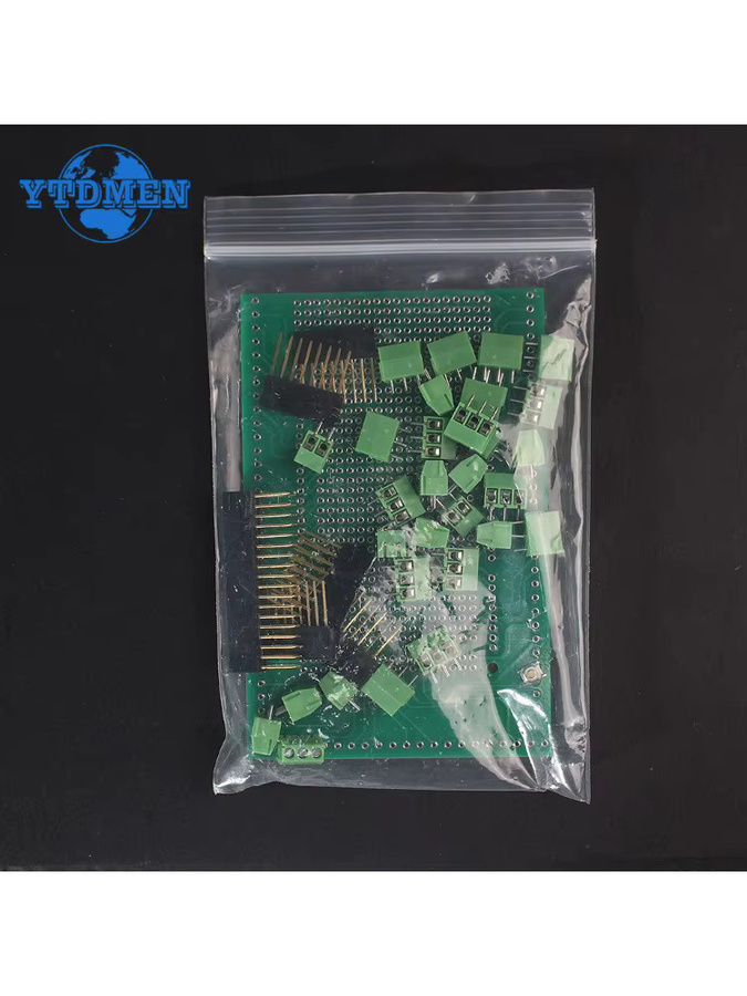 YTDMEN Prototyp-Schraubklemmenblock-Abschirmplatinen-Kit für Arduino Mega 2560 R3, doppelseitiges PCB-Kit - Bild 5