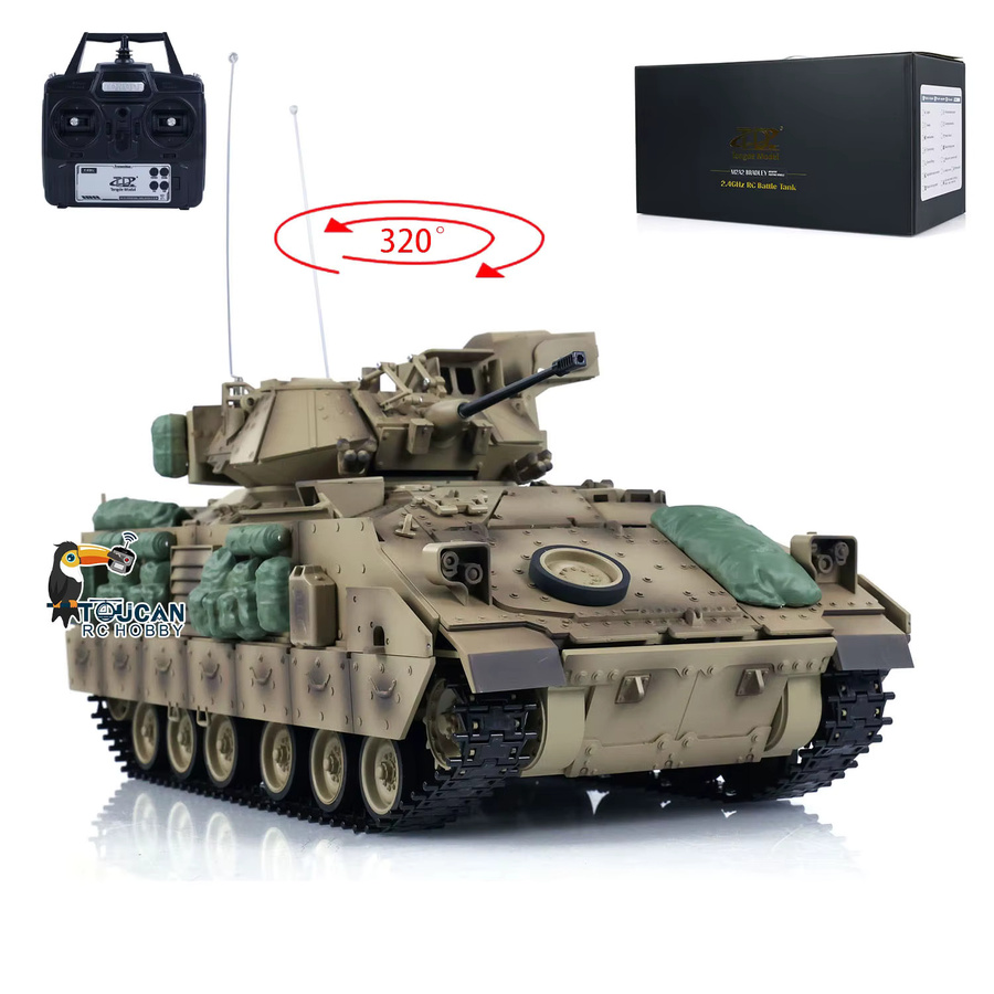 Tongde RC Kampfpanzer M2A2 Bradley, ferngesteuertes Modell, 1:16 - Bild 2