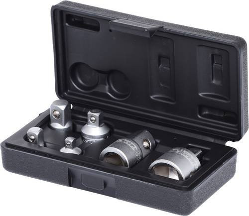 KS Tools Vergrößerungs- und Reduzieradapter-Satz aus Chrome-Vanadium, 6-teilig, Silber - Bild 1