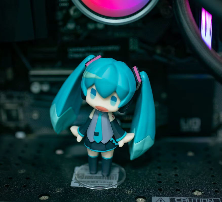 Bandai Hatsune Miku Anime Figur Q-Version aus Kunststoff, mehrfarbig, Höhe: 10 cm - Bild 4