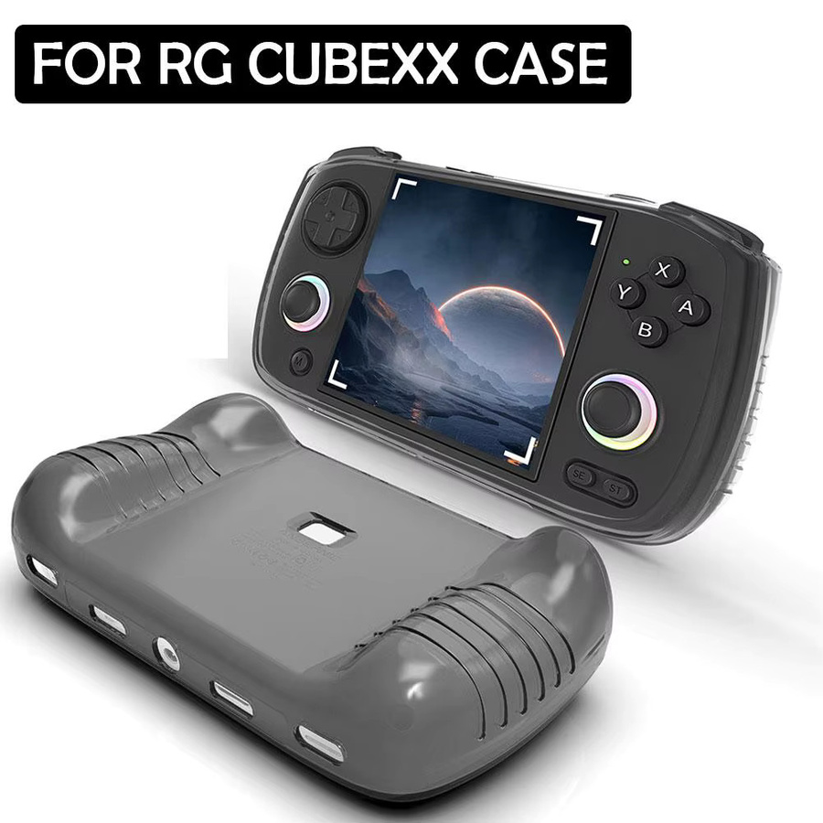 Stoßfeste TPU Schutzhülle für RG CubeXX in Transparent - Bild 2