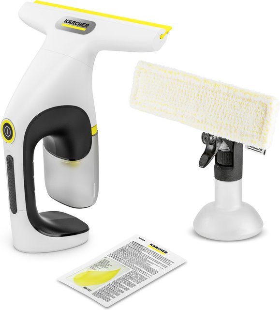 Kärcher Akku-Fenstersauger WV 1 Compact Care in Weiß - Bild 1