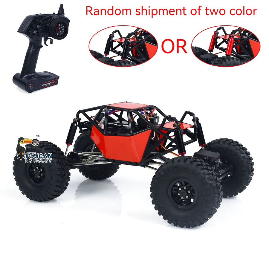 TOUCAN RC HOBBY Offroad-Auto 4x4, ferngesteuert, 1:10 Maßstab, elektrisch - Bild 2