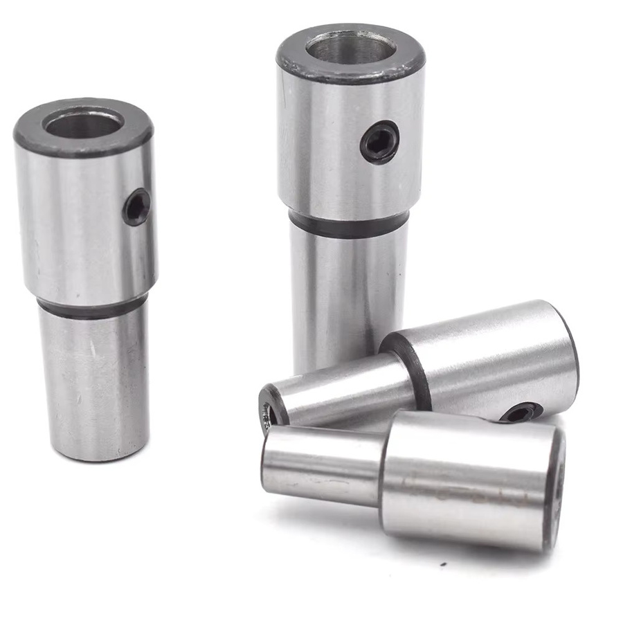 Dornadapter Bohrfutter für Motorwelle und Pleuel von DGMZNC in Silber mit 8 mm Innenloch - Bild 1