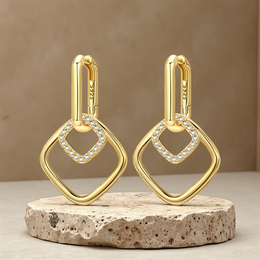 Orstarry Ohrringe, 925 Silber, Zirkonia, Damen - Bild 4