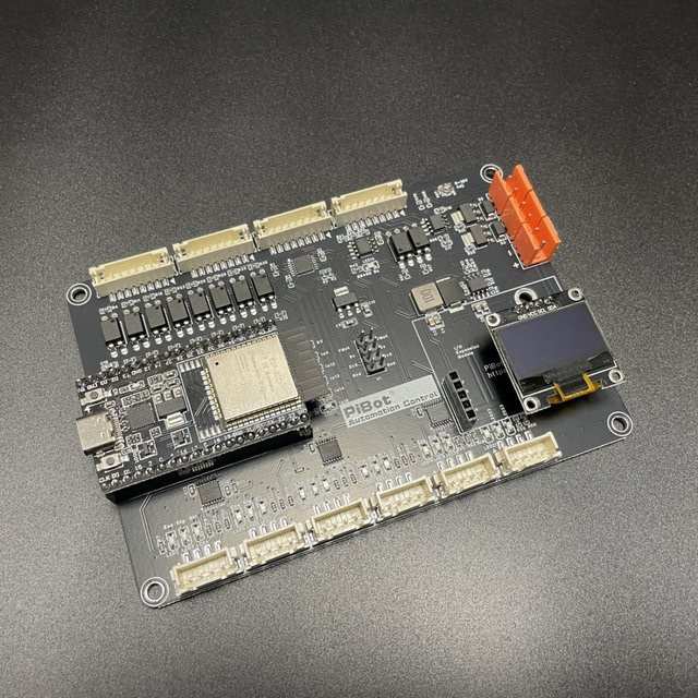 PiBot FluidNC GRBL Laser CNC Controller V4.7 B Shield Board in Schwarz - Bild 1