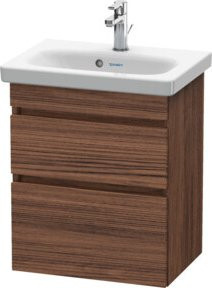 Duravit Waschtischunterschrank DuraStyle in Nussbaum dunkel, B/T: 50 x 36,8 cm, wandhängend - Bild 1