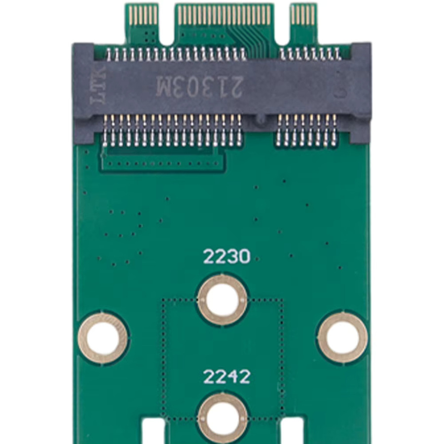 MSATA zu NGFF M.2 SSD Adapter Konverter für 2242/2260/2280 Formfaktoren in Grün - Bild 4