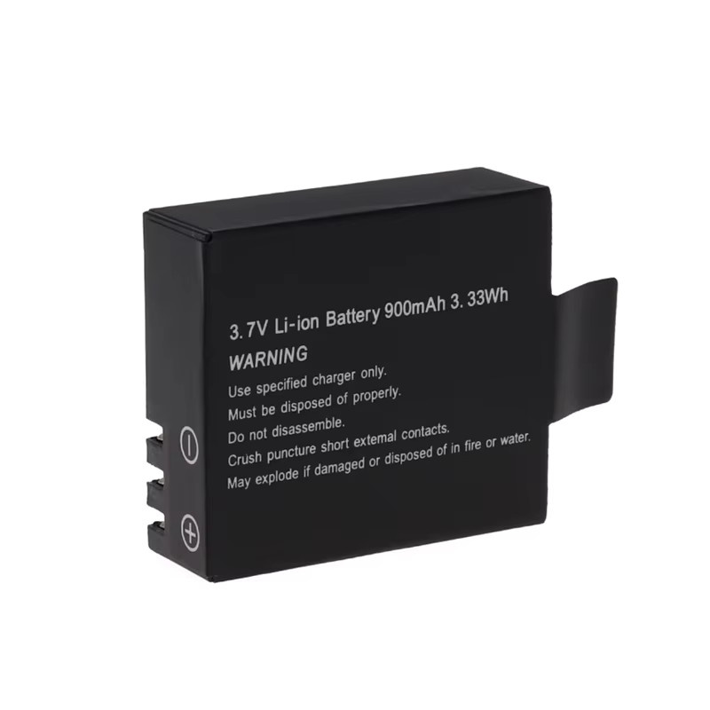 SJCAM Li-Ionen-Ersatzakku 3,7 V 900 mAh in Schwarz für SJCAM SJ4000 SJ5000 SJ6000 WiFi Action Kameras - Bild 2
