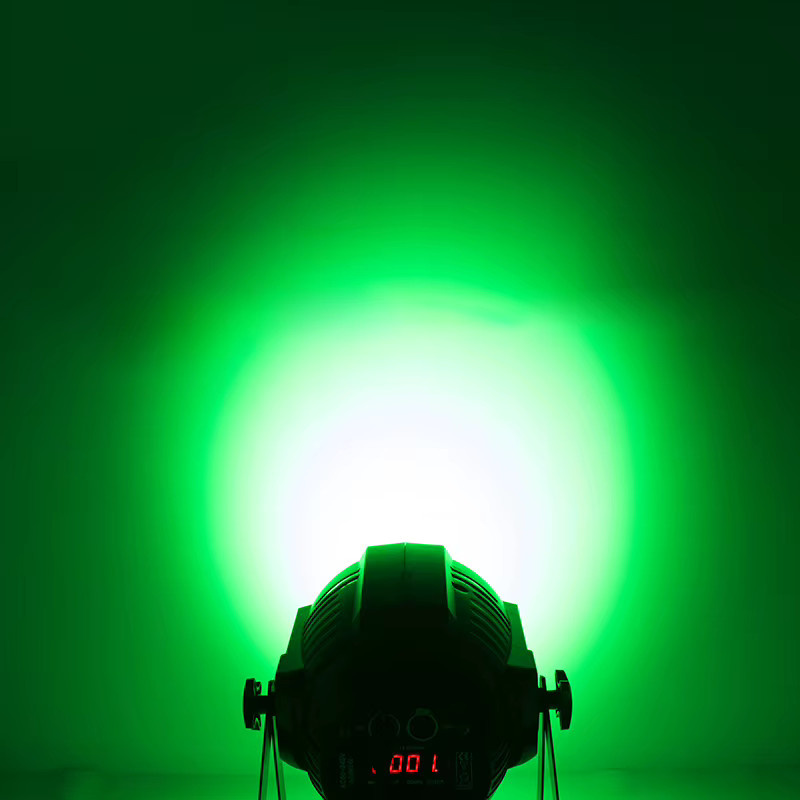 SHEHDS Zoom Par Angel LED Scheinwerfer RGBWA UV Wash mit 15-45 Grad Zoom in Schwarz - Bild 3
