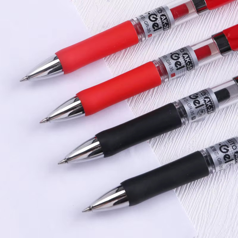 Truecolor Schnelltrocknender Druckknopf-Neutralstift mit 0,5 mm Spitze in Blau - Bild 3