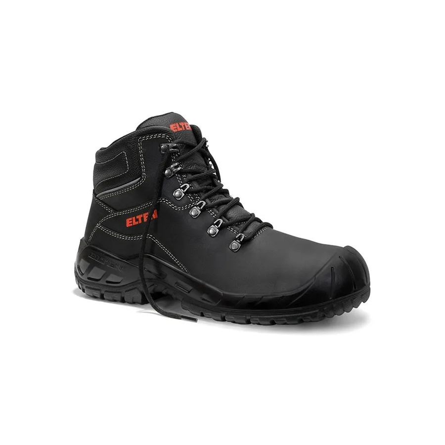 Elten Sicherheitsschnürstiefel LUTZ II ESD S3 aus Rindleder in Schwarz, Größe 43 - Bild 2