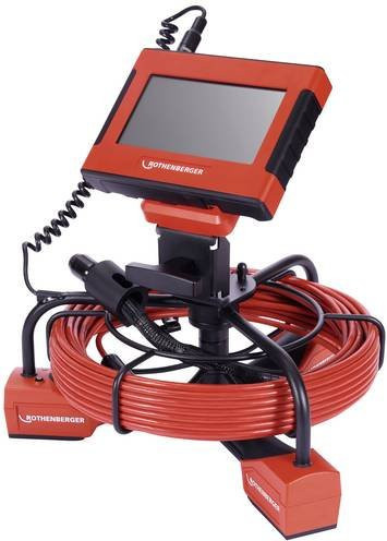 Rothenberger ROCAM mini HD Inspektionskamera-Set in Rot mit 25 mm Kamerakopf und 7 mm Kabel Durchmesser - Bild 1