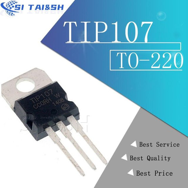 10er Set TIP-Transistoren Si Tai&SH in Schwarz, verschiedene Typen wie TIP142 und TIP147, ZU-220 - Bild 1