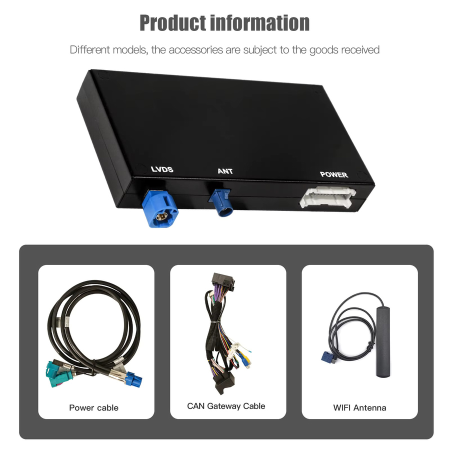 Drahtloses CarPlay und Android Auto Multimedia-Modul für Peugeot SMEG NAC und Citroen C4 DS3 DS4 DS5 in Schwarz - Bild 6