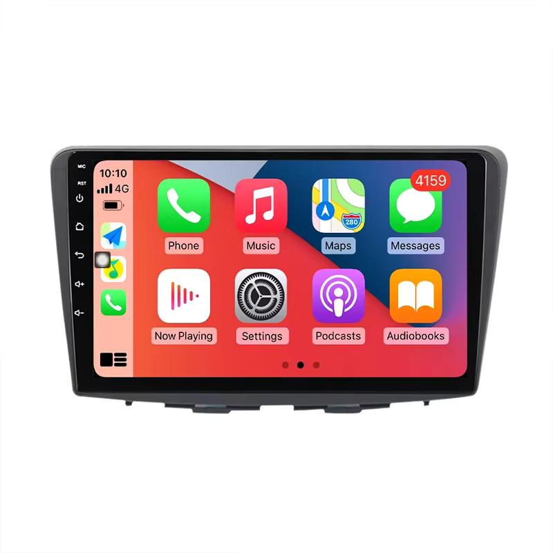 NAVIFANS 9-Zoll Autoradio-Blende für Suzuki Baleno 2015–2018 in Schwarz für GPS MP5 Stereo Android 2 Din Head Unit - Bild 4