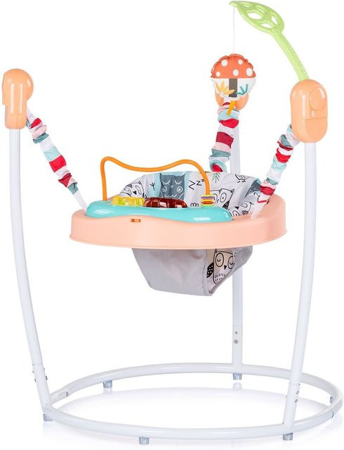 Chipolino Hopser Jumpy Joy Hängespielzeug mit Musik und Licht, Tiere, rosa - Bild 1