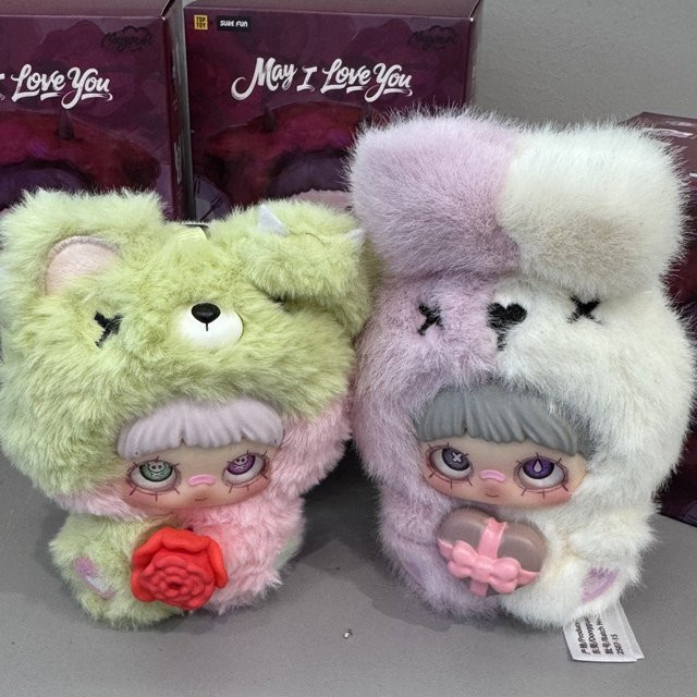 Bandai Meimei I Love You Endless Love, Plüsch-Blindbox-Anhänger, Set / Bundle - Bild 1