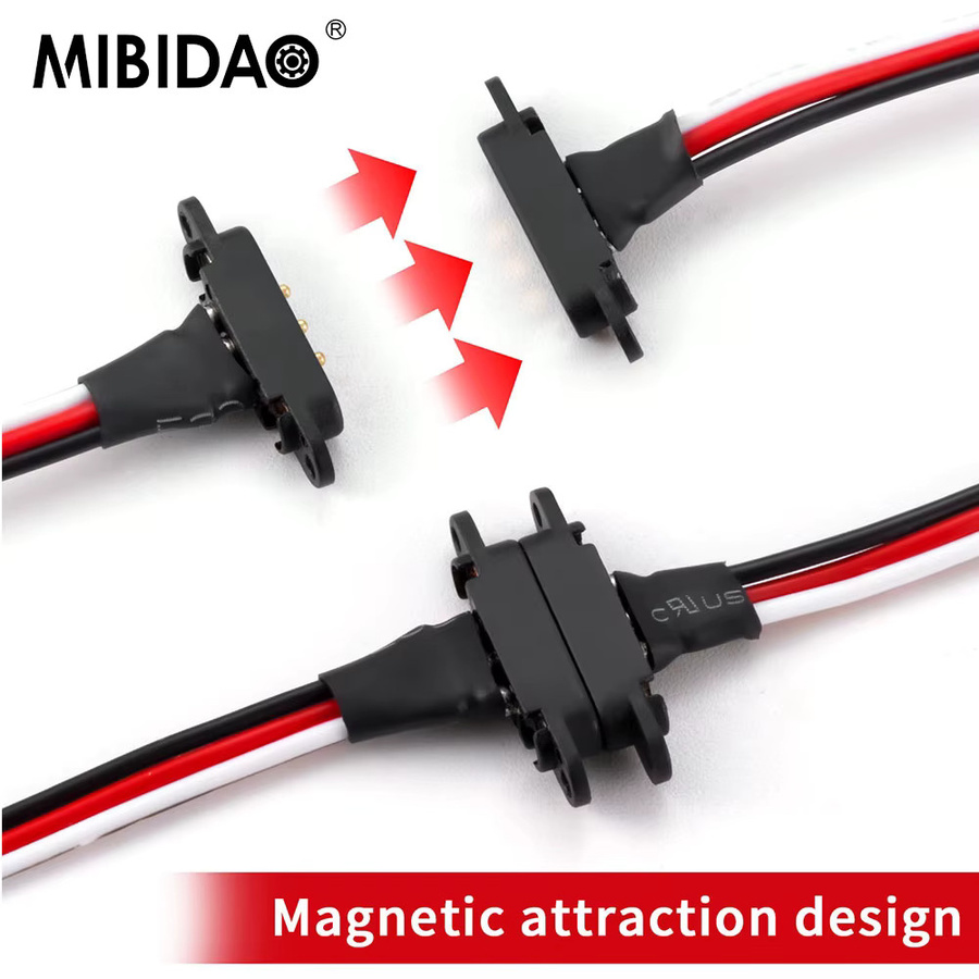MIBIDAO Magnetisches Snap-on-JR-Verlängerungskabel Y-Kabel, Zubehör - Bild 2
