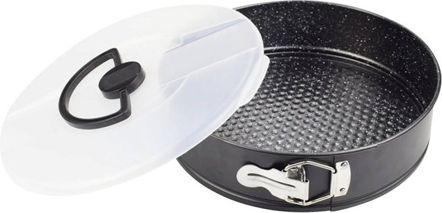 Michelino Springform aus Metall in Schwarz, Durchmesser: 26 cm, Höhe: 7 cm - Bild 1
