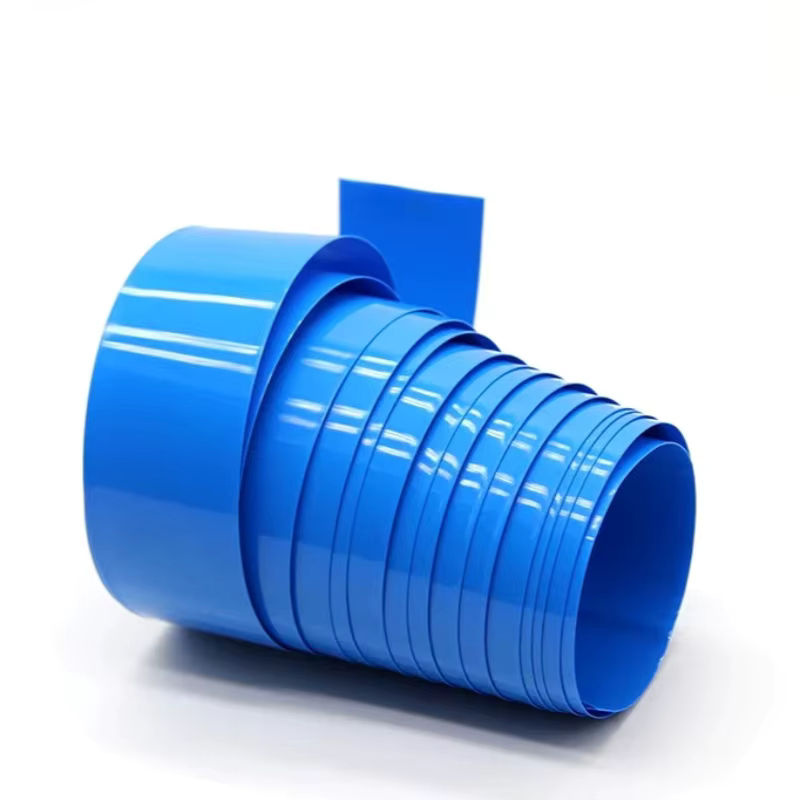 3M PVC-Schrumpfschlauch in Blau für 18650 Lipo-Akkupacks, Breite: 25 mm - Bild 3