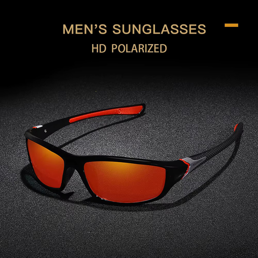 TAMWY Sonnenbrille, Wrap, Vollrand, Schwarz, Unisex, polarisiert - Bild 3