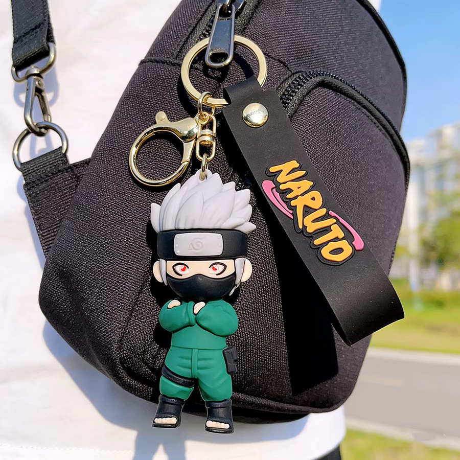 Bandai Schlüsselanhänger Set, Naruto Shippuden, Silikon, Unisex - Bild 4