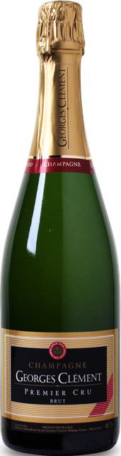 Georges Clement Champagne Premier Cru Brut, Chardonnay/Pinot Meunier/Pinot Noir, Frankreich, 0,75 l - Bild 1
