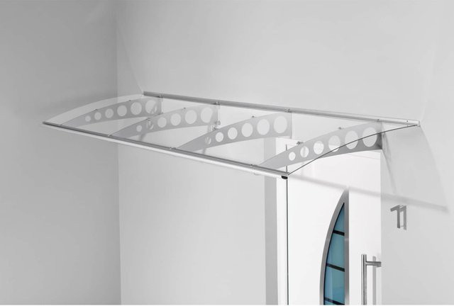 Gutta Typ PT/ET Pultvordach Edelstahl, Breite: 300 cm, Tiefe: 90 cm - Bild 1
