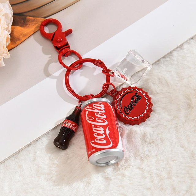 Schlüsselanhänger Coca-Cola-Flasche, Unisex - Bild 1