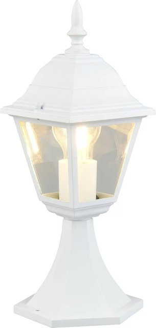 Trio LED-Tischleuchte Livenza Weiß Matt aus Aluminiumdruckguss für Außenbereich, Durchmesser: 17 cm, Höhe: 39,5 cm - Bild 1