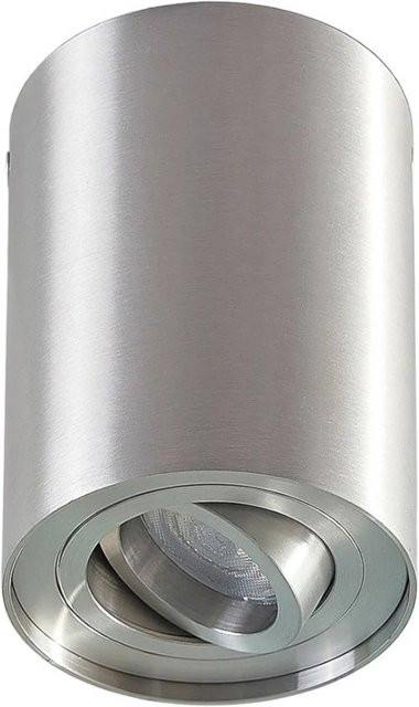 Arcchio Deckenlampe Jolina Modern, 1-flammige Flurleuchte aus Aluminium in Alu-Grau, GU10, verstellbar - Bild 1